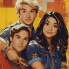 Austin And Ally Characters Diamond Painting