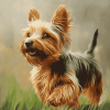 Australian Terrier Puppy Diamond Painting