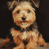 Australian Terrier Puppy Portrait Diamond Painting