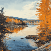 Autumn Landscapes of Upstate New York Diamond Painting