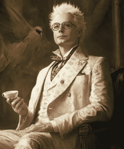 Aziraphale Good Omens Diamond Painting