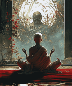 Baba Yoga Horror Movie Diamond Painting