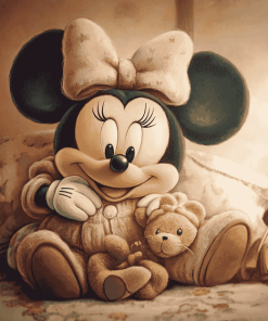 Baby Minnie Mouse Diamond Painting