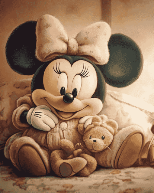 Baby Minnie Mouse Diamond Painting