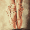 Ballet Slippers Grace Diamond Painting