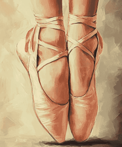 Ballet Slippers Grace Diamond Painting