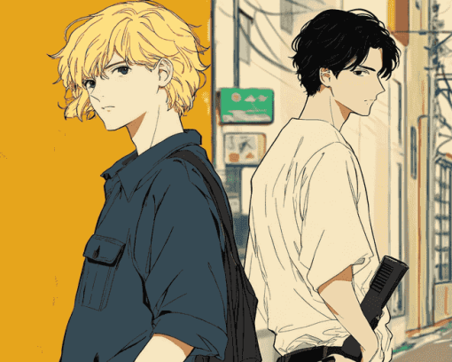 Banana Fish Anime Adventures Diamond Painting