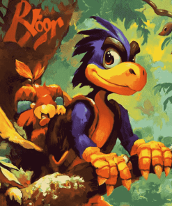 Banjo Kazooie Animation Diamond Painting