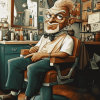 Barbershop Animation Diamond Painting