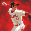 Baseball Pitcher Shohei Ohtani Diamond Painting