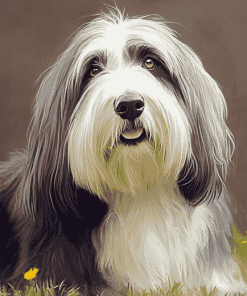 Bearded Collie Puppies Diamond Painting