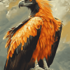 Bearded Vulture Bird Diamond Painting