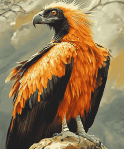 Bearded Vulture Bird Diamond Painting