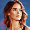 Beautiful Mandy Moore Celebrity Diamond Painting