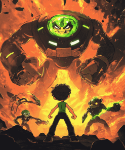 Ben 10 Cartoon Diamond Painting