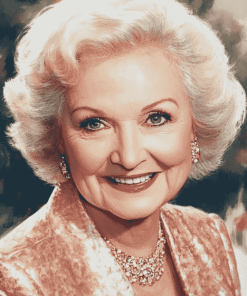 Betty White: Iconic Actress Diamond Painting