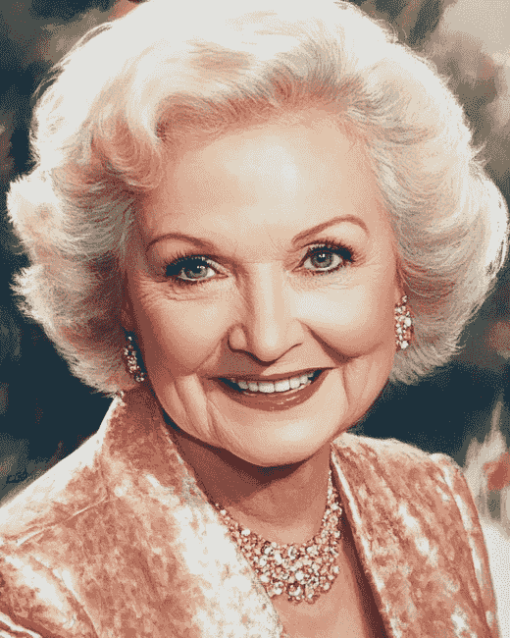 Betty White: Iconic Actress Diamond Painting