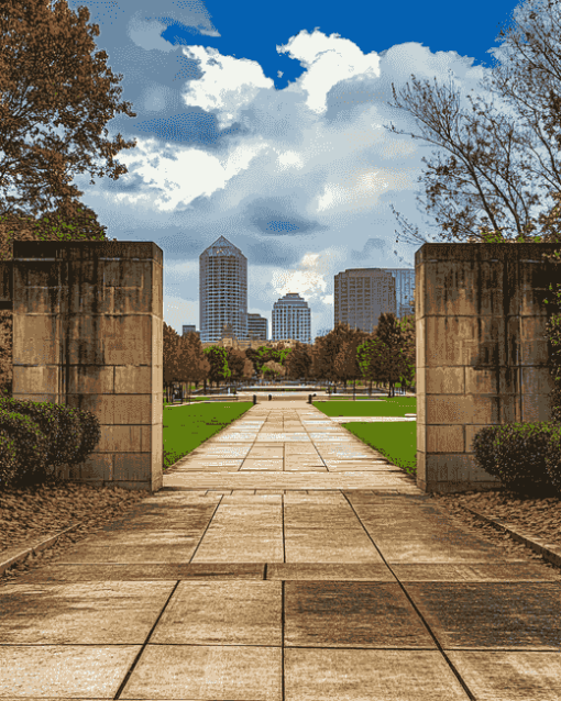 Bicentennial Park Columbus Views Diamond Painting