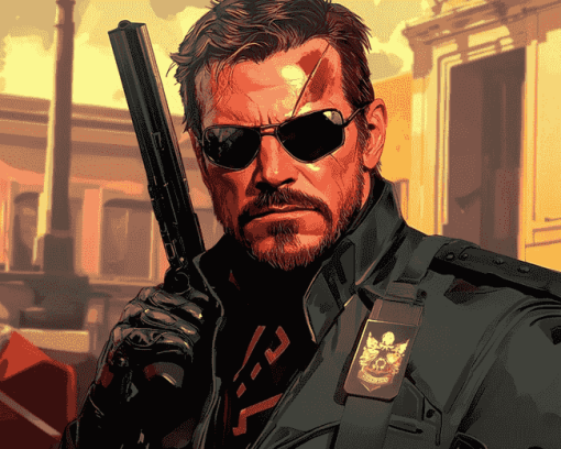 Big Boss Online Game Diamond Painting