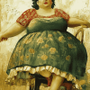 Big Woman Antiques Diamond Painting