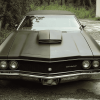 Black 1969 Oldsmobile Engine Diamond Painting