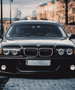 Black BMW 535i Sedan Diamond Painting