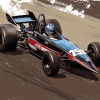 Black Sprint Car Racing Diamond Painting