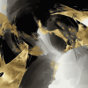 Black and Gold Abstracts Diamond Painting