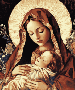 Blessed Mother Classic Diamond Painting