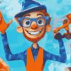 Blippi Animation Art Diamond Painting