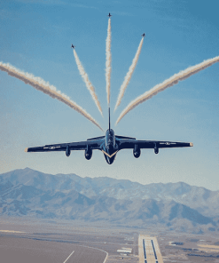 Blue Angels Jet Formation Diamond Painting