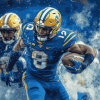 Blue Bombers Football Diamond Painting