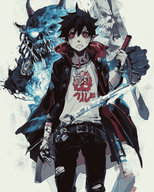 Blue Exorcist Anime Diamond Painting