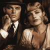 Bonnie and Clyde Classic Film Diamond Painting