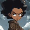 Boondocks Anime Stars Diamond Painting