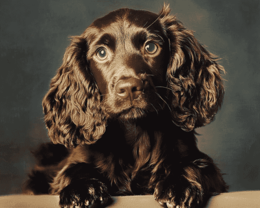 Boykin Spaniel Puppy Dogs Diamond Painting