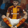 Bradford City Footballer Diamond Painting