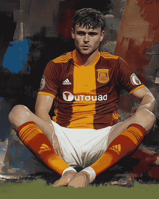 Bradford City Footballer Diamond Painting