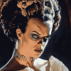 Bride Of Frankenstein Movie Diamond Painting