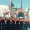 Brighton Palace Pier Scenic Diamond Painting