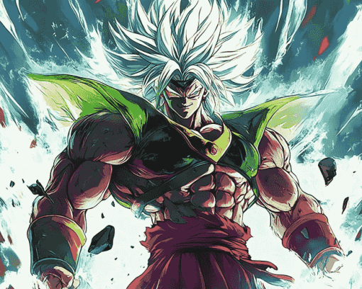 Broly Dragon Ball Anime Diamond Painting