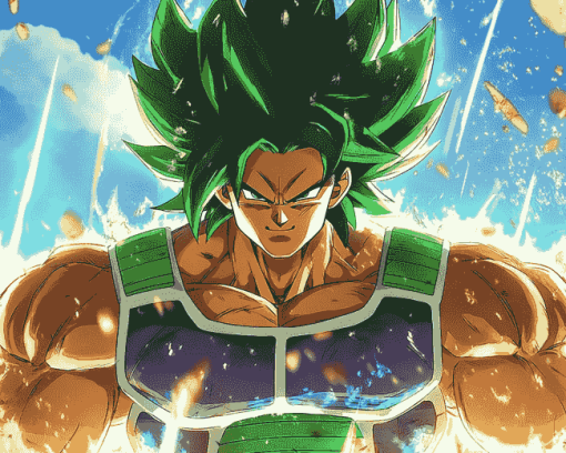 Broly Dragon Ball Anime Diamond Painting