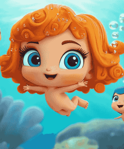 Bubble Guppies Animation Diamond Painting