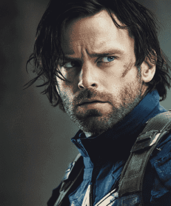 Bucky Barnes Celebrity Diamond Painting