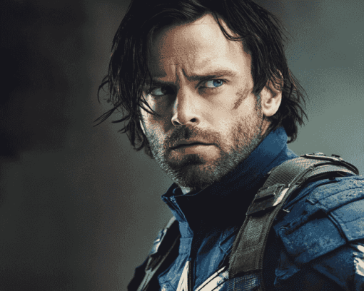 Bucky Barnes Celebrity Diamond Painting