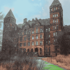 Buffalo Psychiatric Buildings Diamond Painting