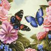 Butterflies and Roses Diamond Painting