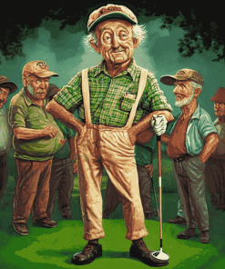 Caddyshack Cartoon Diamond Painting