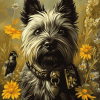 Cairn Terrier Puppy Diamond Painting