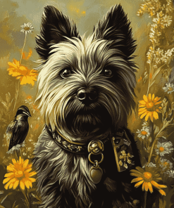 Cairn Terrier Puppy Diamond Painting